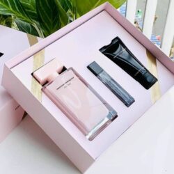Set nước hoa, dưỡng thể Narciso Rodriguez For Her EDP (3 món) 7 set nuoc hoa duong the narciso rodriguez for her edp 3 mon kb