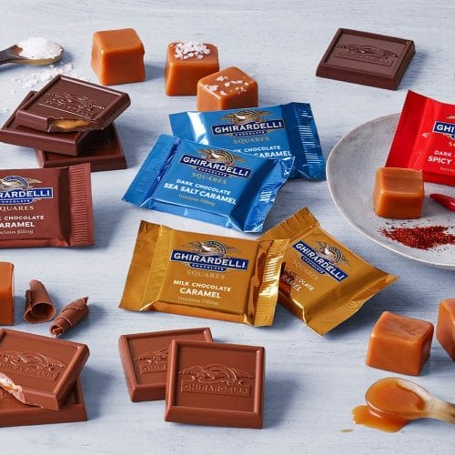 socola cao cap ghirardelli chocolate squares premium chocolate assortment 674 9g kg