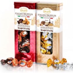 socola delicia italian truffles cocoa caramel hazelnut milk 450g set 2 hop kd