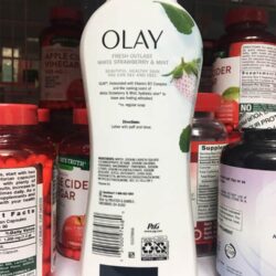 Sữa tắm Olay Fresh Outlast Cooling White Strawberry & Mint 650ml 7 sua tam olay fresh outlast cooling white strawberry mint 650ml kc
