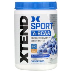 Sữa tăng cơ, điện giải XTend Sport 345g x2 hủ (Blue Raspberry Ice) 12 sua tang co dien giai xtend sport 345g x2 hu blue raspberry ice ka