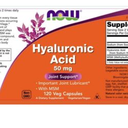 vien uong bo tro sun khop now hyaluronic acid 50mg joint support 120 vien ka