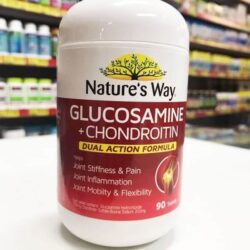 Viên uống hỗ trợ sụn khớp Nature’s Way Glucosamine +Chondroitin 90 Tablets 9 vien uong ho tro sun khop natures way glucosamine chondroitin 90 tablets ke