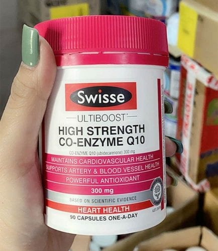 vien uong ho tro tim swisse co enzyme q10 300mg 90 vien kc