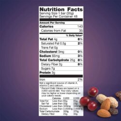 Bánh ngũ cốc, hạt và trái cây sấy Nature Valley Fruit & Nut Chewy Granola Bar 48 thanh 8 banh ngu coc hat va trai cay say nature valley fruit nut chewy granola bar 48 thanh ka