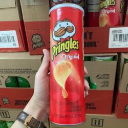 Bánh snack khoai tây Pringles Original 149g x 14 lon (vị truyền thống) 18 banh snack khoai tay pringles original 149g x 14 lon vi truyen thong kg