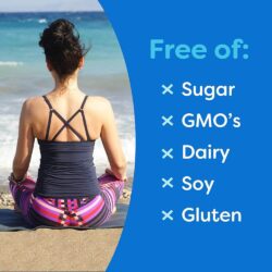 bot collagen khong duong orgain collagen zero protein powder chocolate 580g kc