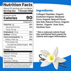 Bột Collagen không đường Orgain Collagen Zero Protein Powder Vanilla 580g 7 bot collagen khong duong orgain collagen zero protein powder vanilla 580g ka