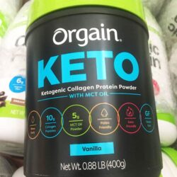 Bột Collagen Protein hữu cơ Orgain Keto Collagen Protein Vanilla 400g 5 bot collagen protein huu co orgain keto collagen protein vanilla 400g ka