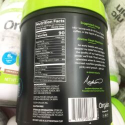 Bột Collagen Protein hữu cơ Orgain Keto Collagen Protein Vanilla 400g 6 bot collagen protein huu co orgain keto collagen protein vanilla 400g kb