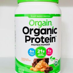 bot protein huu co orgain organic protein 920g huong socola bo dau phong kna