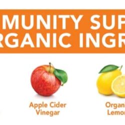 Bột 50 loại rau củ quả hữu cơ Orgain 50 Organic Superfoods Immunity Up 378g (Honeycrisp Apple) 11 bot thuc pham huu co tang cuong mien dich orgain organic superfoods immunity up 378g honeycrisp apple kb