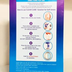 Dung dịch khử trùng contact lens Clear Care Triple Action 355ml x2 chai +1 Lens Cases 8 dung dich khu trung contact lens clear care triple action 355ml x2 chai 1 lens cases kna