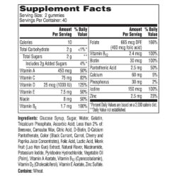 Kẹo dẻo đa Vitamin dành cho nữ One a Day Women Vitacraves Gummies 80 viên 13 keo deo da vitamin danh cho nu one a day women vitacraves gummies 80 vien kc