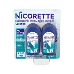 Kẹo ngậm cai thuốc lá Nicorette Lozenge Ice Mint 2mg 80 viên
