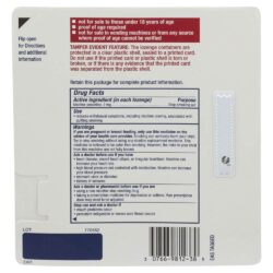 Kẹo ngậm cai thuốc lá Nicorette Lozenge Ice Mint 2mg 80 viên 9 keo ngam cai thuoc la nicorette lozenge ice mint 2mg 80 vien kd