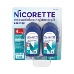 Kẹo ngậm cai thuốc lá Nicorette Lozenge Ice Mint 4mg 80 viên