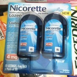 keo ngam cai thuoc la nicorette lozenge ice mint 4mg 80 vien ka