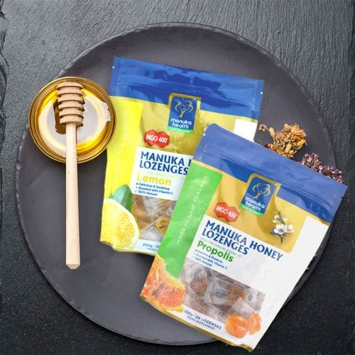 keo ngam mat ong manuka health manuka honey drop propolis mgo 400 250g kb