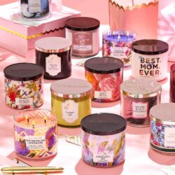 Nến thơm 3 tim Bath & Body Works A Thousand Wishes 411g 10 nen thom 3 tim bath body works a thousand wishes 411g kc