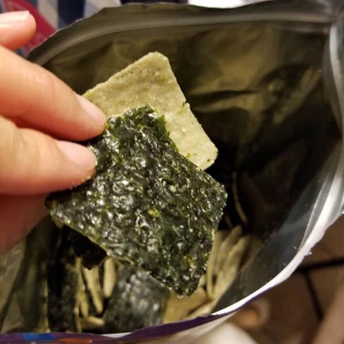 Rong biển nướng giòn Annie Chun’s Organic Baked Seaweed Crisps 144g 16 rong bien nuong gion annie chuns organic baked seaweed crisps 144g ke