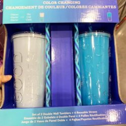 set 2 ly doi mau parker lane color changing tumbler 650ml kem 4 ong hut xanh kc