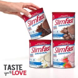 Sữa bột giảm cân vị socola sữa Slimfast Creamy Milk Chocolate 364g 13 sua bot giam can vi socola sua slimfast creamy milk chocolate 364g kc