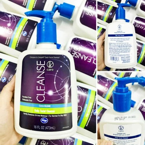 Sữa rửa mặt Kroger Care Cleanse Daily Facial Cleanser 473ml 10 sua rua mat kroger care cleanse daily facial cleanser 473ml kd