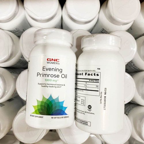 Tinh dầu hoa anh thảo GNC Evening Primrose Oil 1300mg 90 Softgels 10 tinh dau hoa anh thao gnc evening primrose oil 1300mg 90 softgels ka