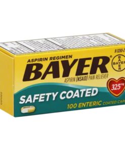 vien giam dau bayer safety coated aspirin 325mg 100 vien ka