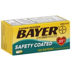 vien giam dau bayer safety coated aspirin 325mg 100 vien ka