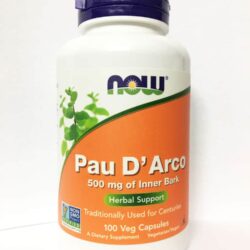vien ho tro suc khoe duong ruot chong oxi hoa now foods pau d arco 500 mg 100 vien ka