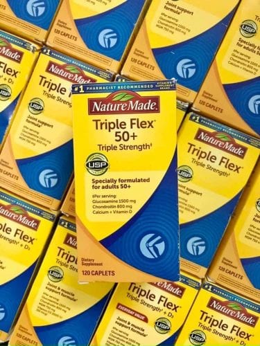 vien uong bo khop cho nguoi tren 50 tuoi nature made triple flex triple strength 50 120 vien kc