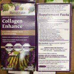 Viên uống bổ sung Collagen ResVitale Collagen Enhance 120 Capsules 7 vien uong bo sung collagen resvitale collagen enhance 120 capsules kc