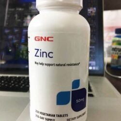 Viên uống bổ sung kẽm GNC Zinc 50mg 250 viên 5 vien uong bo sung kem gnc zinc 50mg 250 vien ka