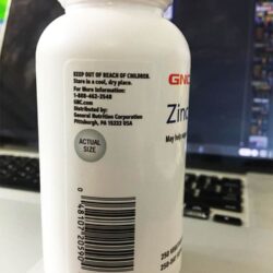 Viên uống bổ sung kẽm GNC Zinc 50mg 250 viên 7 vien uong bo sung kem gnc zinc 50mg 250 vien kc
