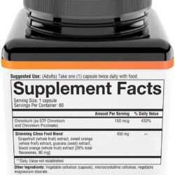 Viên uống giảm mỡ bụng Youtheory Slimming Citrus Fruit 60 viên 7 vien uong giam mo bung youtheory slimming citrus fruit 60 vien kb