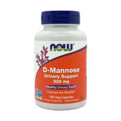 Viên uống hỗ trợ đường tiết niệu Now D-Mannose 500mg 120 Capsules