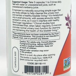 vien uong ho tro duong tiet nieu now d mannose 500mg 120 capsules 090126 kd