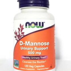 Viên uống hỗ trợ đường tiết niệu Now D-Mannose 500mg 120 Capsules 13 vien uong ho tro duong tiet nieu now d mannose 500mg 120 capsules 220425 kam2