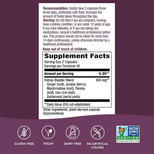 vien uong ho tro than bang quang natures way kidney bladder 100 capsules 180325 ka