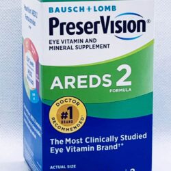 Viên uống sáng mắt cho người lớn Preservision AREDS2 Formula 120 Mini Softgels 10 vien uong sang mat cho nguoi lon preservision areds2 formula 120 softgels knb