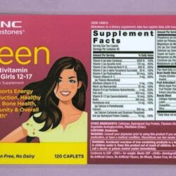 Vitamin cho teen nữ GNC Teen Multivitamin For Girls 12-17 120 Caplets 12 vitamin cho teen nu gnc teen multivitamin for girls 12 17 120 caplets ka