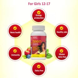Vitamin cho teen nữ GNC Teen Multivitamin For Girls 12-17 120 Caplets 15 vitamin cho teen nu gnc teen multivitamin for girls 12 17 120 caplets kg