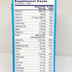 Vitamin One A Day dành cho nam One A Day Men’s Multivitamin 60 viên 12 vitamin one a day danh cho nam one a day mens multivitamin 60 vien 180224 kc