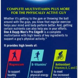 Vitamin One A Day dành cho nam One A Day Men’s Pro Edge Multivitamin 50 Tablets 13 vitamin one a day danh cho nam one a day mens pro edge multivitamin 50 tablets kg