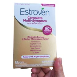 Cân bằng nội tiết tố cho phụ nữ tiền mãn kinh Estroven Complete Multi-Symptom Menopause Relief 84 Caplets 6 can bang noi tiet to cho phu nu tien man kinh estroven complete multi symptom menopause relief 84 caplets 030524 kc