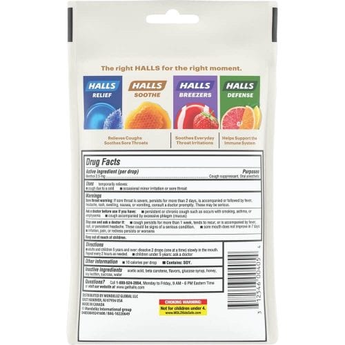 keo halls thong co mat hong halls soothe honey ginger 30 vien kc