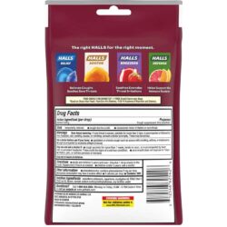 Kẹo Halls thông cổ, mát họng Halls Sugar Free Relief Black Cherry 25 viên 8 keo halls thong co mat hong halls sugar free relief black cherry 25 vien kb