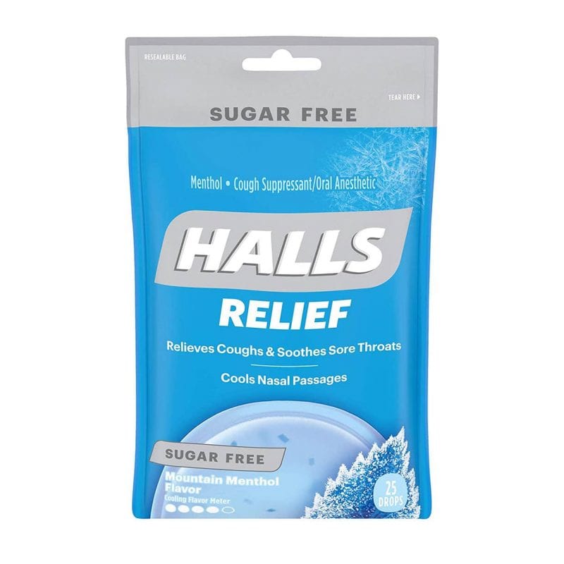 Sugar Free Relief Mountain Menthol 25